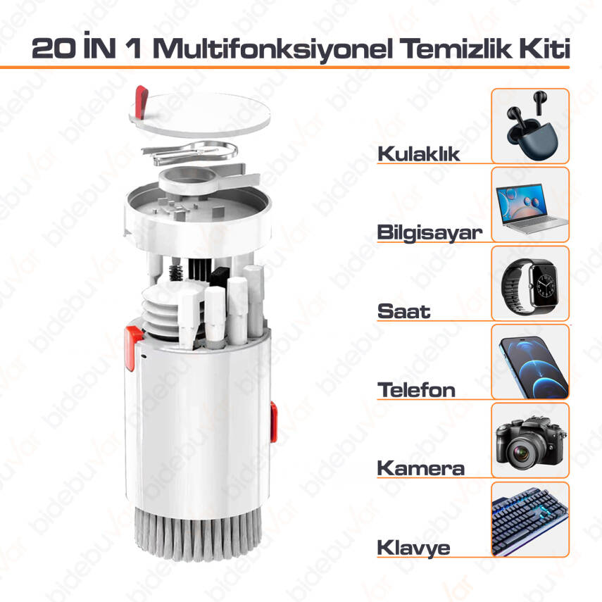 20IN1 TEMİZLEME KİTİ (KLAVYE, BİLGİSAYAR, TELEFON, KAMERA VB.) - 1
