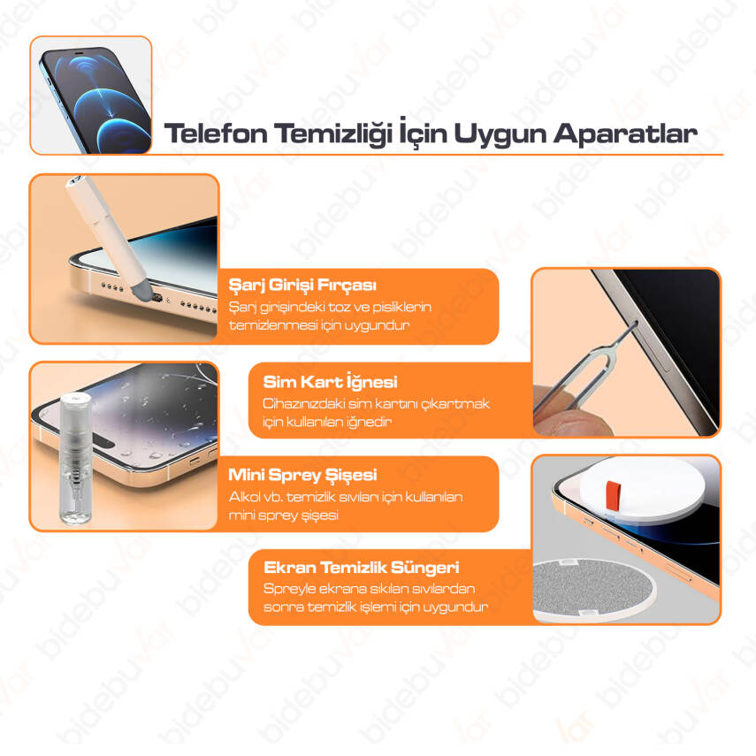 20IN1 TEMİZLEME KİTİ (KLAVYE, BİLGİSAYAR, TELEFON, KAMERA VB.) - 2