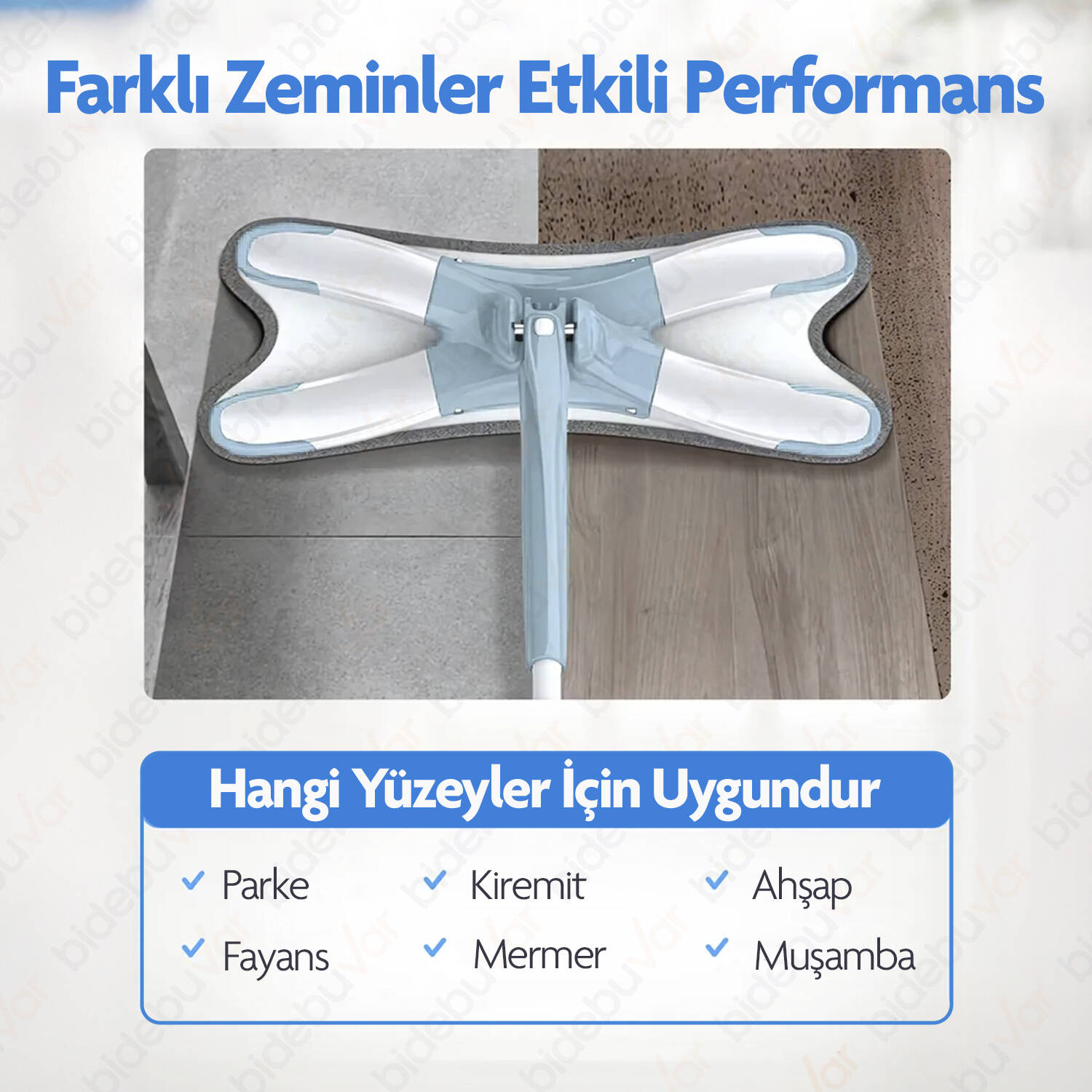 KENDİNDEN SIKMALI KELEBEK MOP - 3
