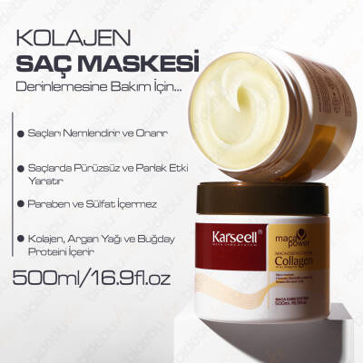 KOLAJEN SAÇ MASKESİ - 1