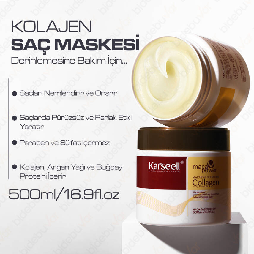 KOLAJEN SAÇ MASKESİ - 1