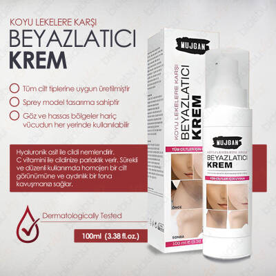 MUJGAN LEKE KARŞITI BEYAZLATICI KREM - 1