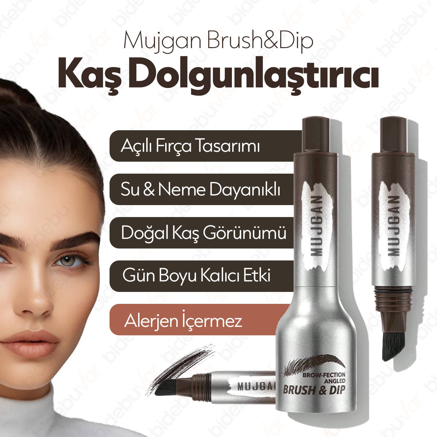 MUJGAN BRUSH&DIP AÇILI KAŞ DOLGUNLAŞTIRICI - 1