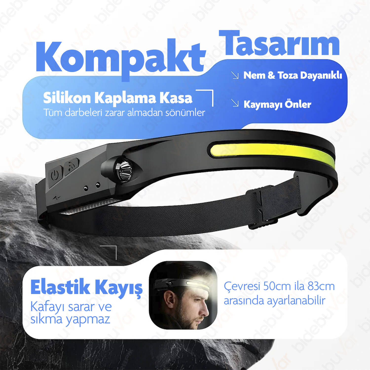 PROFESYONEL SENSÖRLÜ LED KAFA LAMBASI - 4
